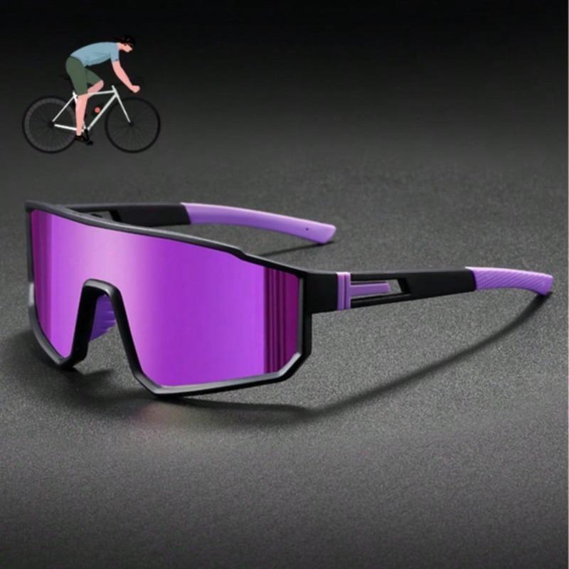 Outdoor Sports Cycling Glasses Large Frame Colorful Sun Protection