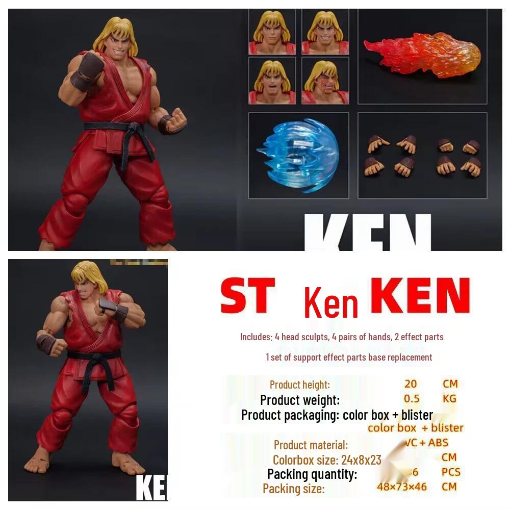 

Premium Movable Figure: Ken, Guile, Jūki, Zashiki Warashi, Wu Lei an, Iori Yagami, Kyo Kusanagi