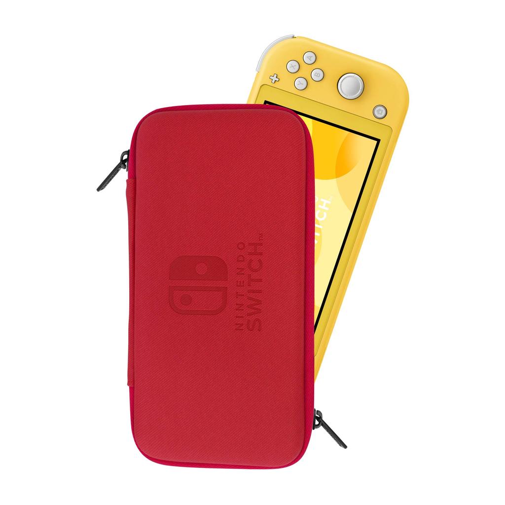 Licensed Slim Hard Pouch for Nintendo Switch Red with Nintendo Switch [Nintendo Product] Lite, [Compatible Lite]
