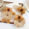 Mädchen Haarband Haarschmuck Niedliches Flauschiges Capybara Haarband Haargummis Haarspangen Haarbänder Capybara Liebhaber Geburtstagsfeier Geschenk