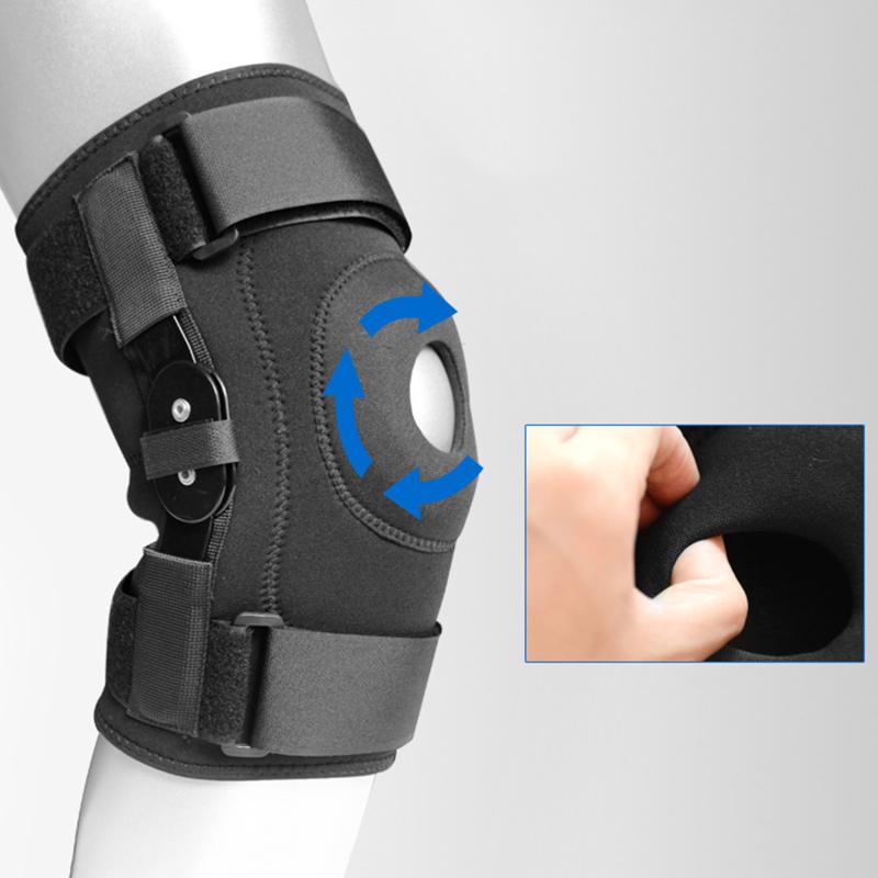 1PC Orthopedic Knee Pad Brace Tendon Ligament Meniscus Pain Relief Support Compression Hinged Knee Protector Strap for Men Women