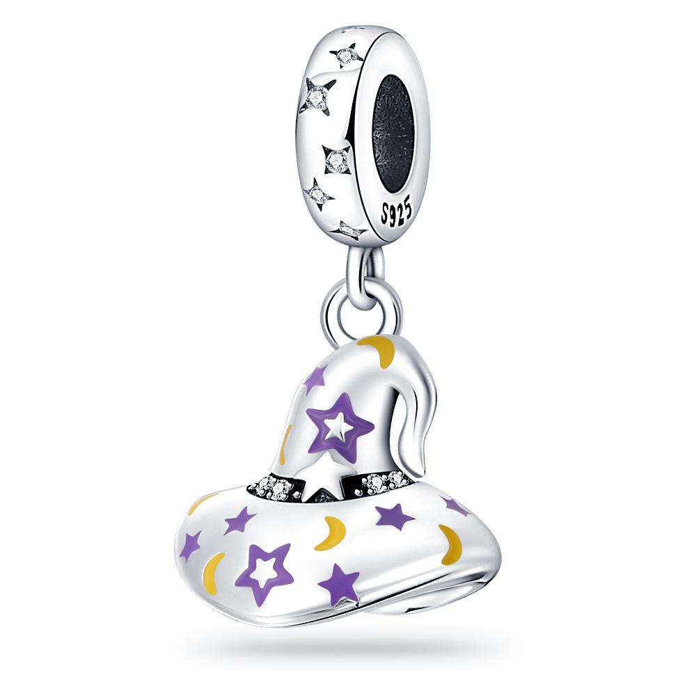Halloween Glow Color Changing Skeleton Ghost Cucurbit Charm Bead Component Bead Components Compatible With Authentic Original Bracelet High Quality