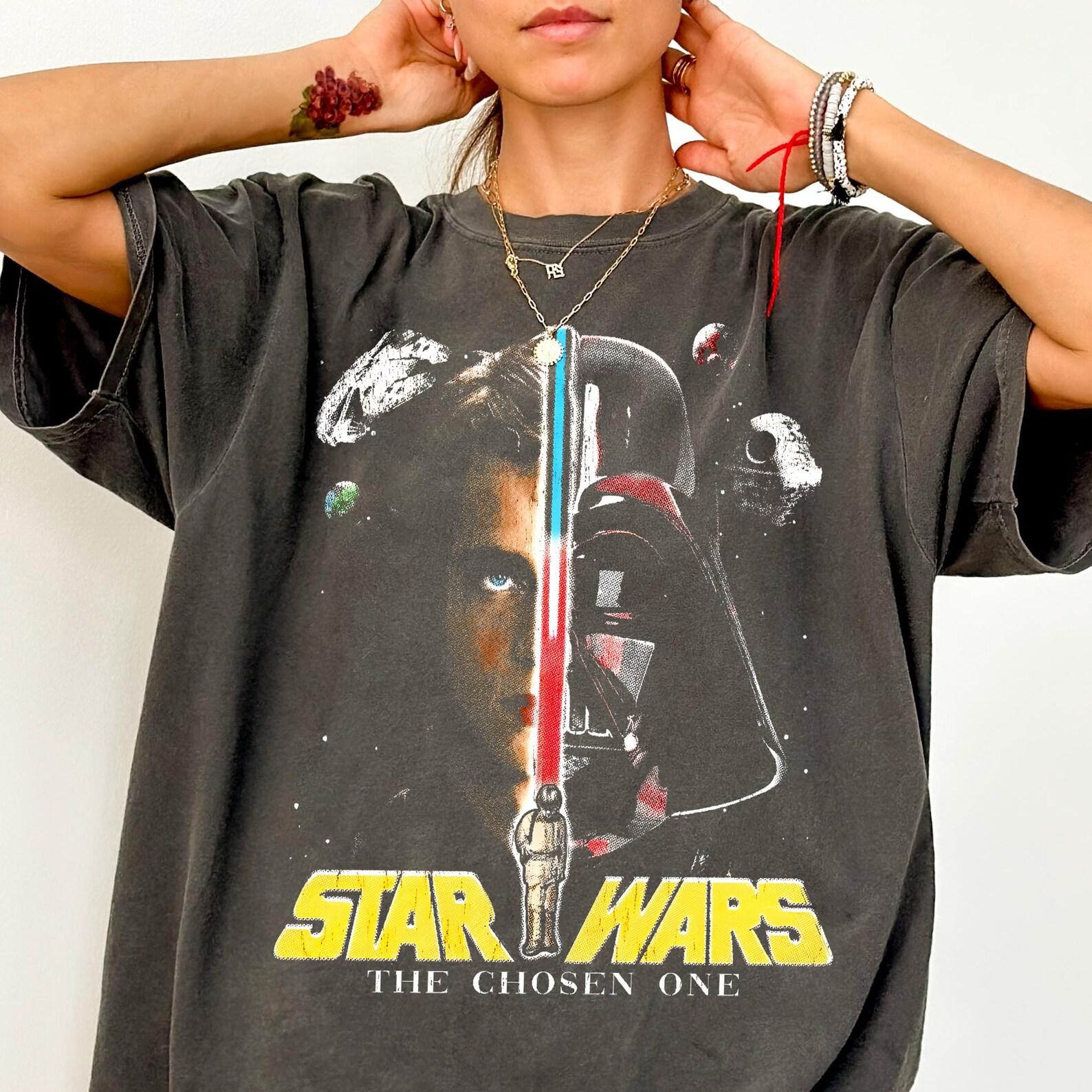 Vintage The Chosen One Shirt - Anakin Skywalker Tshirt,Darth Vader Tee,Star Wars Sweatshirt M