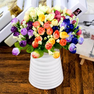 Nice Artificial Roses Flowers Unfading Simulation Convenient
