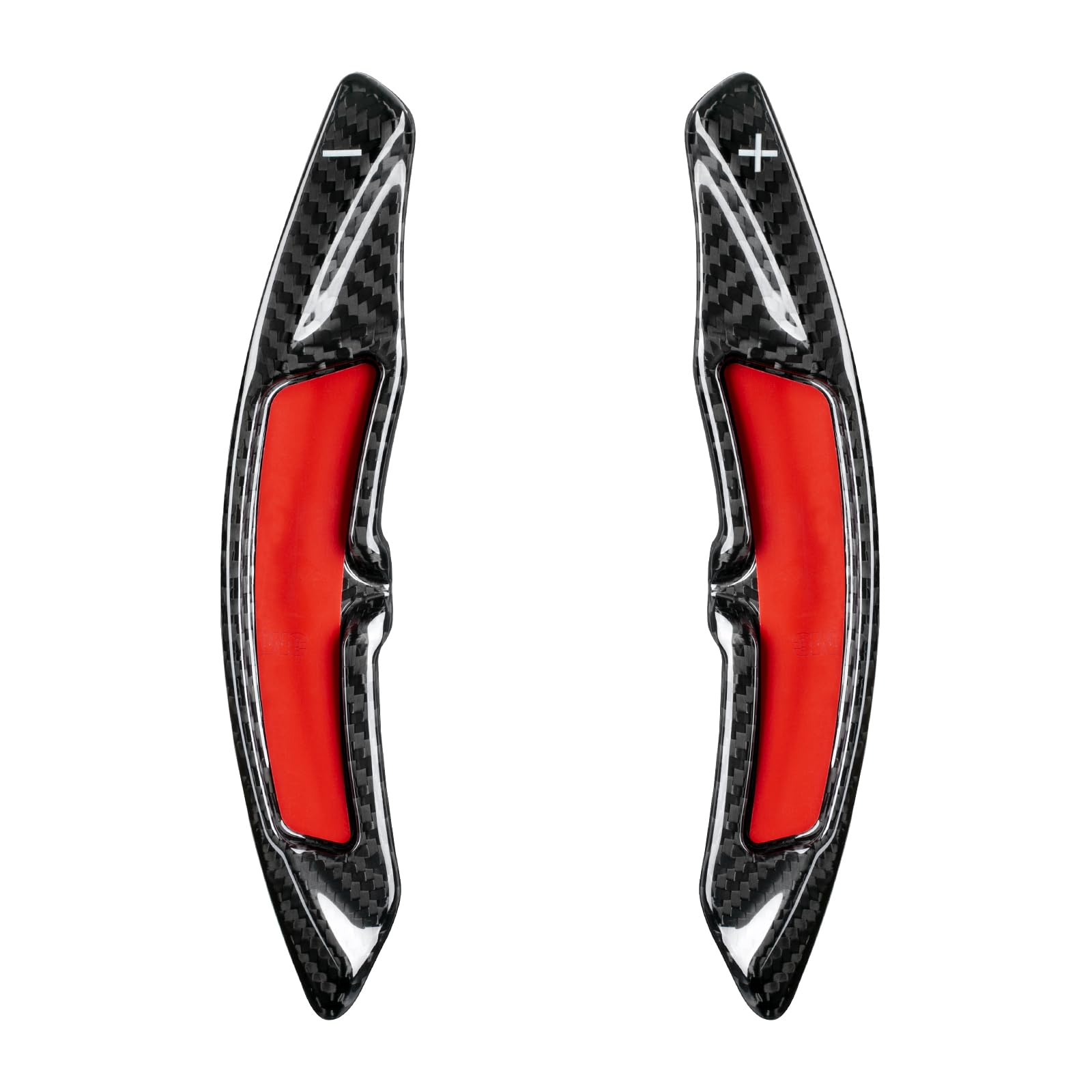 

[T-carbon] Накладки на подрулевые лепестки подходят для Porsche 718 Panamera GTS 4.0T Panamera 4S Cayman Macan Удлинители подрулевых лепестков Настоящий карбон Черный