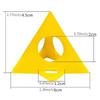 10PCS Triangle Spray Painting Powder Coating Wood Board Support Stand Foot Pad Plastic Cone Woodworking Paint Stand Art Supplies