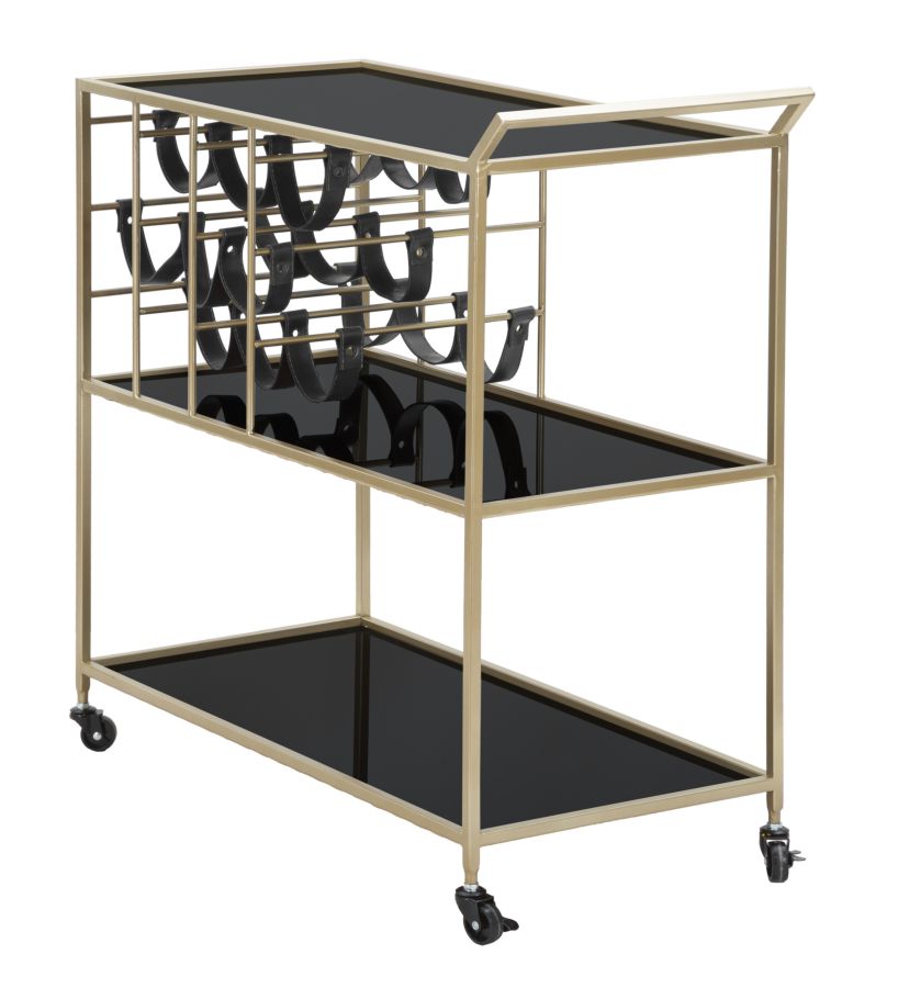 Trolley Black String Cm 79X39,5X82