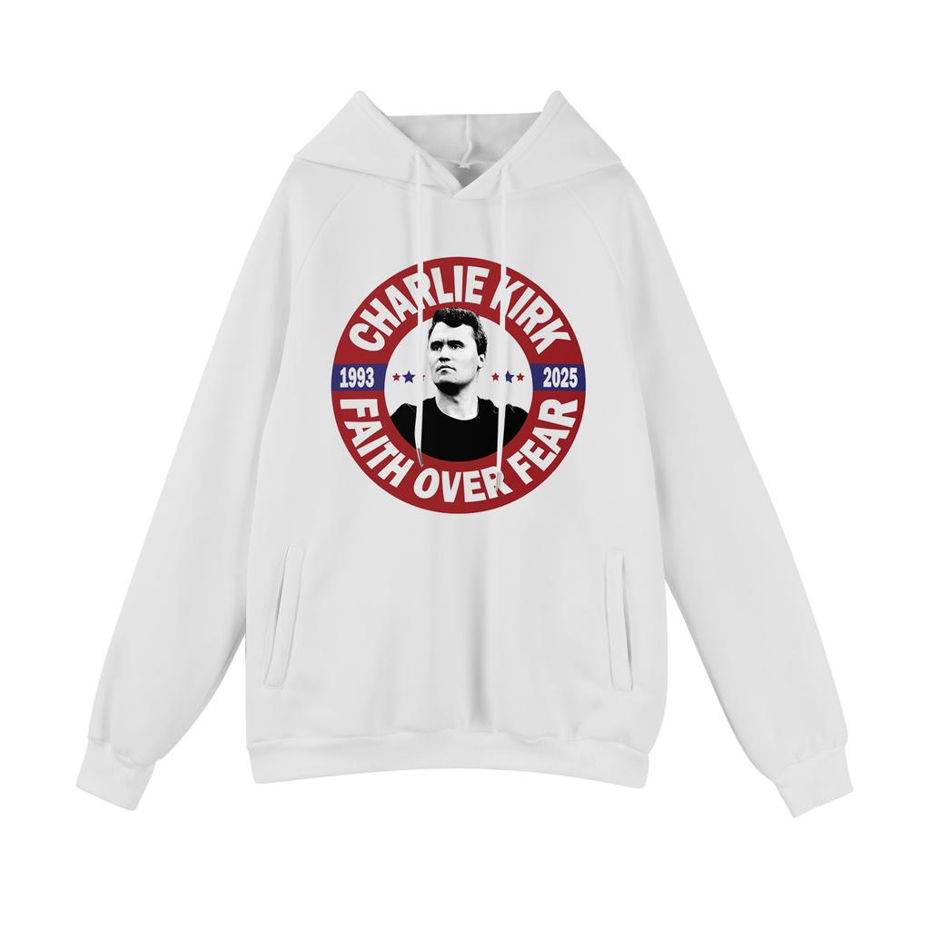 Men's Raglan Long Sleeve Hooded Sweatshirt