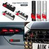 NEW hot Sline Metal Logo Car Sticker Aluminum Emblem For hot S Line Quattro A1 A3 A4 A5 A6 A7 A8 Q2 Q3 Q5 Q6 Q7 Q8 Accessories
