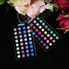 2 Sheets Summer Color Cards Double-Sided Palette with 24 Circular Color Blocks Color Analysis Template Cards Portable Personal Color