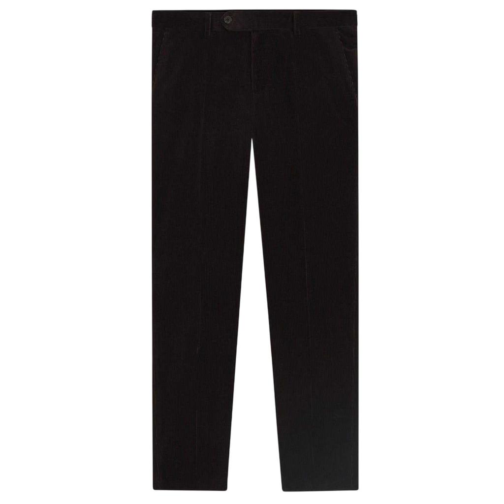Boss Mens Beckham Striped Pleat Front Trousers
