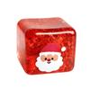 Slow Rebound Christmas Cube Squeeze Toy Lightweight Squeeze Fidget Toy  For Office Workers