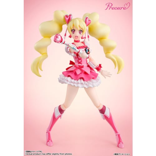 TAMASHII NATIONS S.H.Figuarts Fresh Pretty Cure! Cure Peach -Precure Character Designer's Edition- Approx. 135mm ABS & PVC Painted Movable Figure