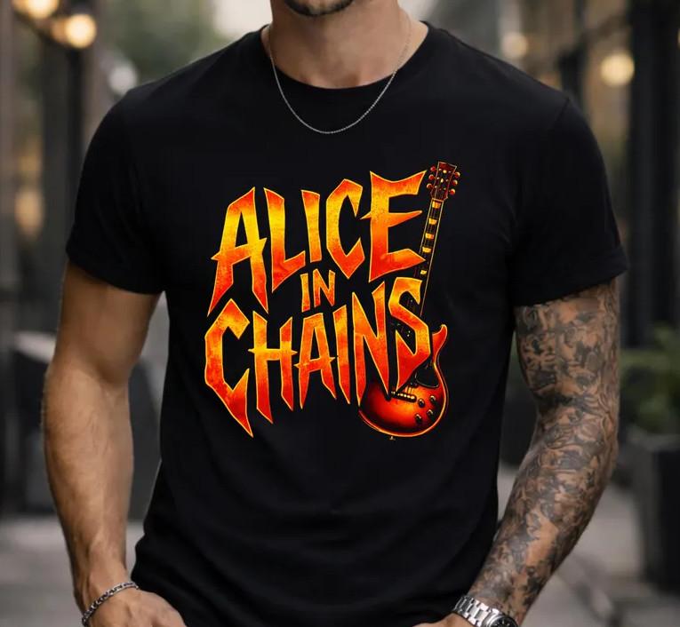 Vintage alice in chains T-shirt Unisex T-Shirt XXXL