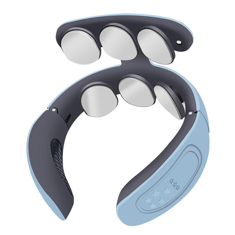 

Микротоковый массажный инструмент для шейного отдела позвоночника, физиотерапевтический инструмент для шеи и плеч, артефакт для массажа шеи, интеллектуальный протектор для шеи English