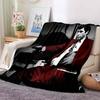 Scarface Classic Movie Print Flannel Blanket Soft Warm Throw For Sofa Bedroom Game Room Living Room Home Bedding Decor Gift