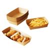 Disposable Kraft Paper Boat Food Containers