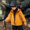 Boys' 3-in-1 Windbreaker Jacket - 2025 Spring/Autumn Kids' Waterproof Outdoor Coat
