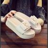Fashion Women Platform Slippers 2024 Summer Luxury Korean Fashion Open Toe Low Heel Outdoor Ladies Flip-Flops Girls Beach Sandals.
