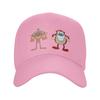 Cappellino da Baseball The Ren & Stimpy Show Cappellino Vintage da Papà Cartone Animato Per Uomo Donna Regolabile Usura Casuale
