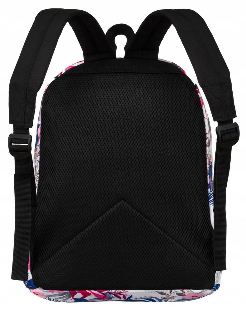 Fashionable Floral School Backpack with Open Side Pockets - Peterson