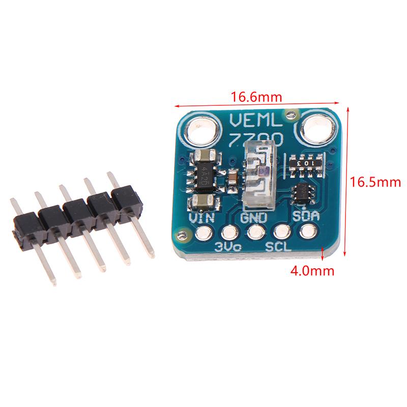 1Pc Veml7700 Ambient Light Sensor Module 16 Bit I2C Interface Bright Light Sensor