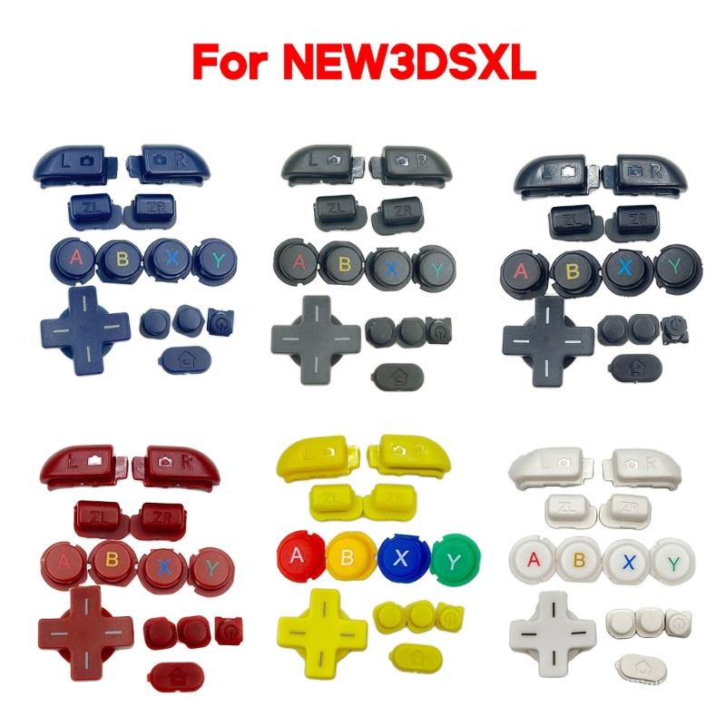 Suitable For New 3DSXL 3DSLL Host Full Set Complete D Pad A B X Y L R ZL ZR Home ON OF Power Buttons Repair Replacement