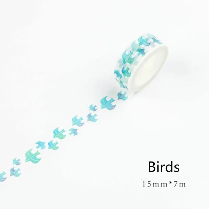 7m*1.5mm Japanese Masking Washi Tape Decorative Adhesive Tape Decora Diy Scrapbooking Sticker Label Stationery