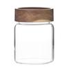 Japanese Glass Storage Jar with Lid for Coffee, Tea, Dried Tangerine Peel, and Grains