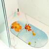 Beautiful Small Flower Picture Balcony Bathroom Mat Hydrophobic Non-Slip Door Mat Swimming Pool Public Places Non-Slip Floor Mat