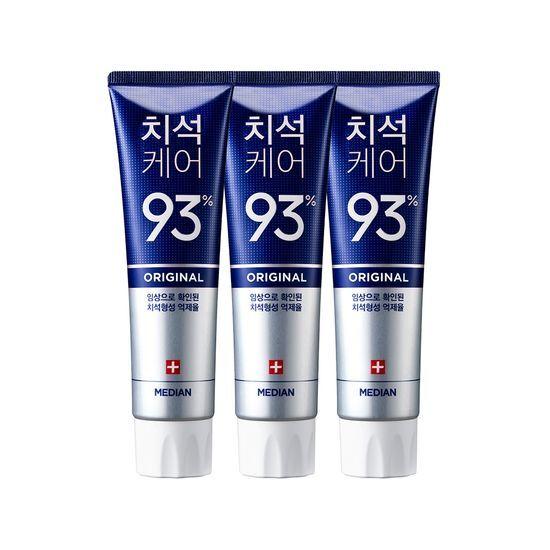 Median Tartar Original/White/Gum/Bad Breath Toothpaste 120g*3 (Optional)