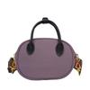 Gucci Cosmetic bag/toiletry bag [Customized Bag] Color Striped Purple Circle Niche Trendy High-Level Familiar Simple Color striped purple circle