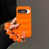 Down Jacket Pearl Hairball Wrist Strap Phone Case for Google Pixel 10 Pro XL 9 9A 8 7 7A 6 6A 5A 5 Protective Soft TPU Cover