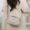 Small Bag Women's Casual Versatile Commuter Fashion Messenger Bag One Shoulder Mobile Phone Simple and Lightweight Small Bag