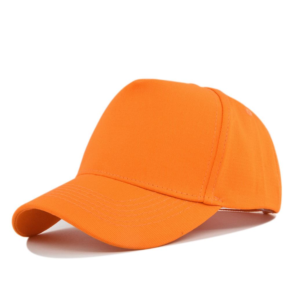 Individuell bedruckte einfarbige 5er Packung Baseballkappe Werbekappe für Herren Damen Party Snapback Hut Casquette Gorra Großhandel