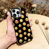 Funny emoji  Phone Case For iPhone 17,16,15,14,13,12,11 Plus,Pro Max,XS,Colored Silver Plated Inside Cover