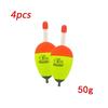 2/4Pcs EVA Luminous Fishing Night Float Light Stick Foam Plastic Bobber Sea Rock Fishing Buoyancy 10/20/30/40/50/60g/70/80g