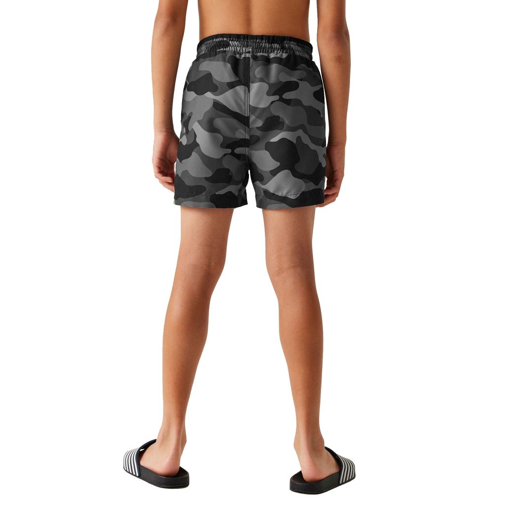 Regatta Childrens/Kids Skander III Camouflage Swim Shorts