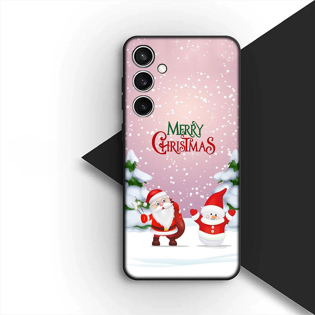 Phone Cover for Xiaomi Redmi Note 14 13 Pro Plus ProPlus 14C 13c Pro+ 5G Soft Case Merry Christmas Tree Deer Santa Claus