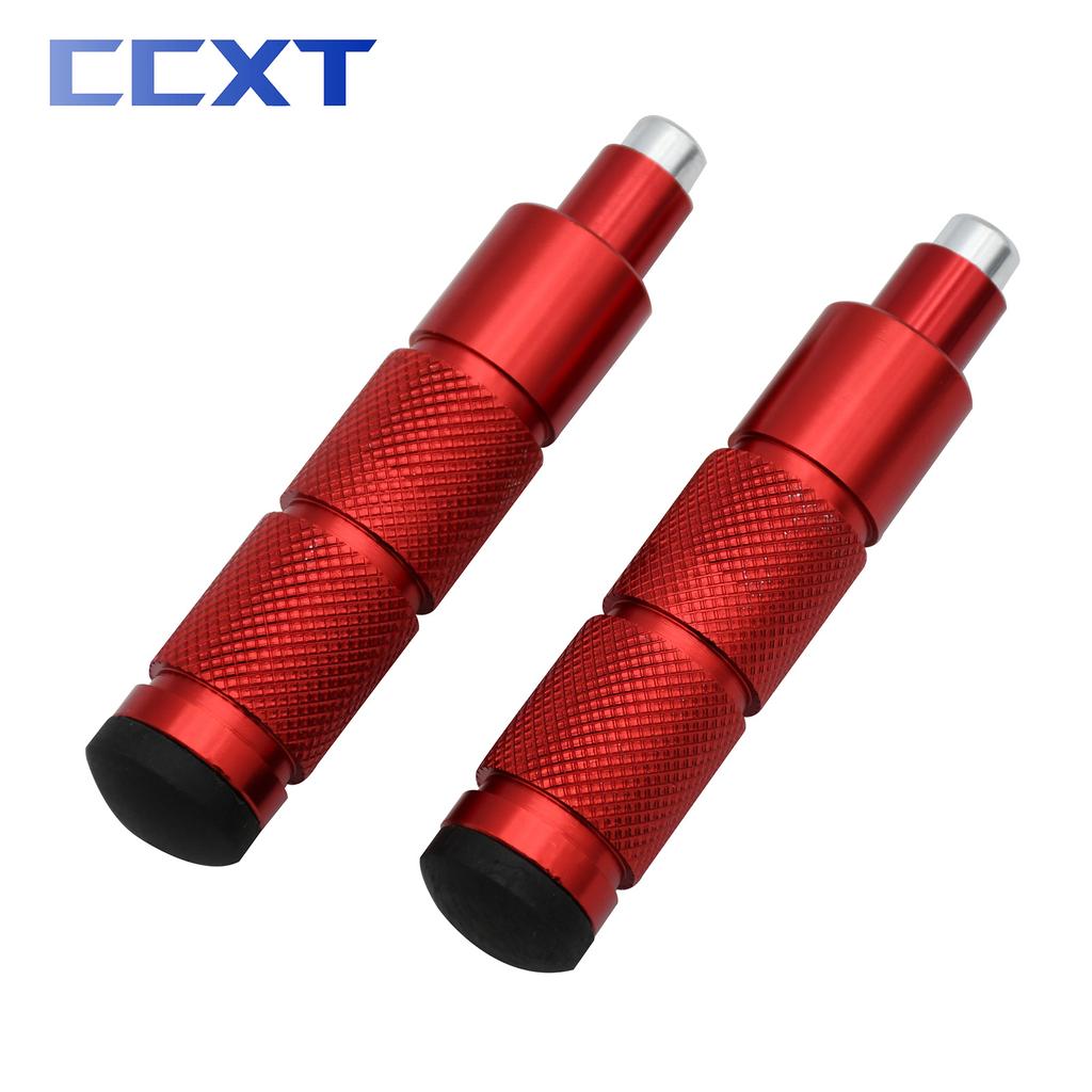 Motorrad Bike Scooter Dirt Bike M8 CNC Fußstützen Fußrasten Pedale Für Kawasaki Honda KTM Yamaha Suzuki Motocross ATV