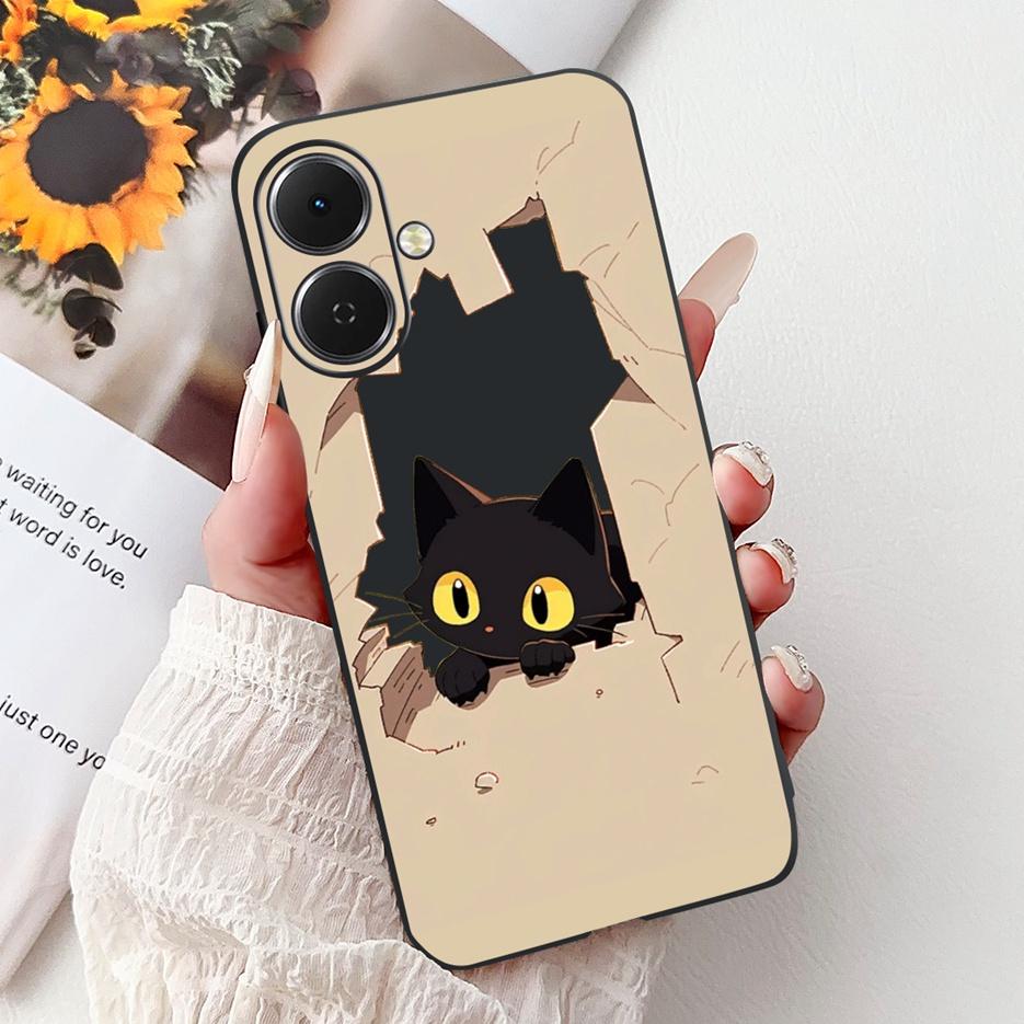 For Tecno Spark GO 2 Case LJ7 Popular Painted Cover 6.67'' Soft Silicone Phone Case For Tecno Spark Go2 SparkGo2 Back Cover Bags