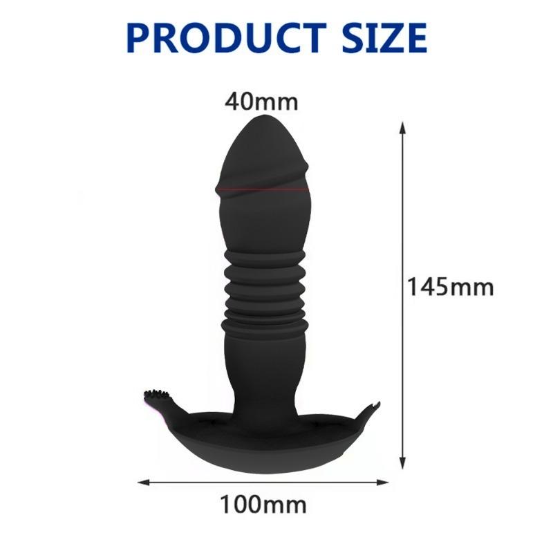 Invisible Adult Sexual Sex Toy Wireless APP Remote Control Wearable Thrusting Dildo Vibrating Panty Vibrator for Women Female