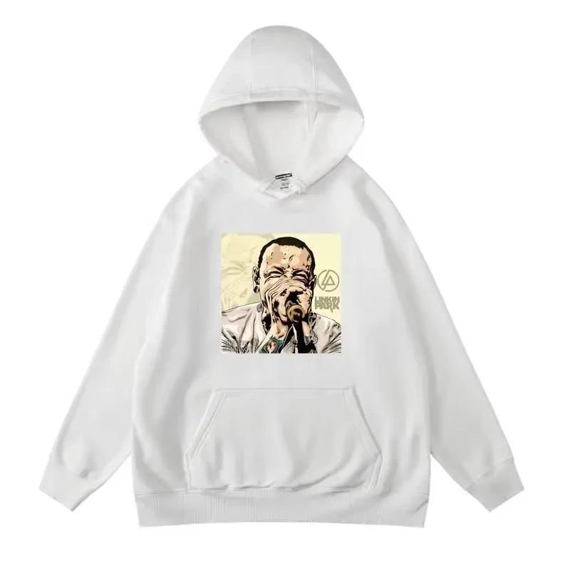 European and American Rock Band Linkinpark Park Autumn and Winter Hooded Sweatshirt for Men and Women Pullover Hoodie