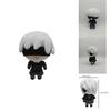 Nier Automata 2b Plush Toy Doll 23cm Height Pp Cotton Filling Cartoon Figure