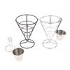 1Pcs French Fry Stand Cone Basket Holder For Fries Fish And Chips And Appetizers