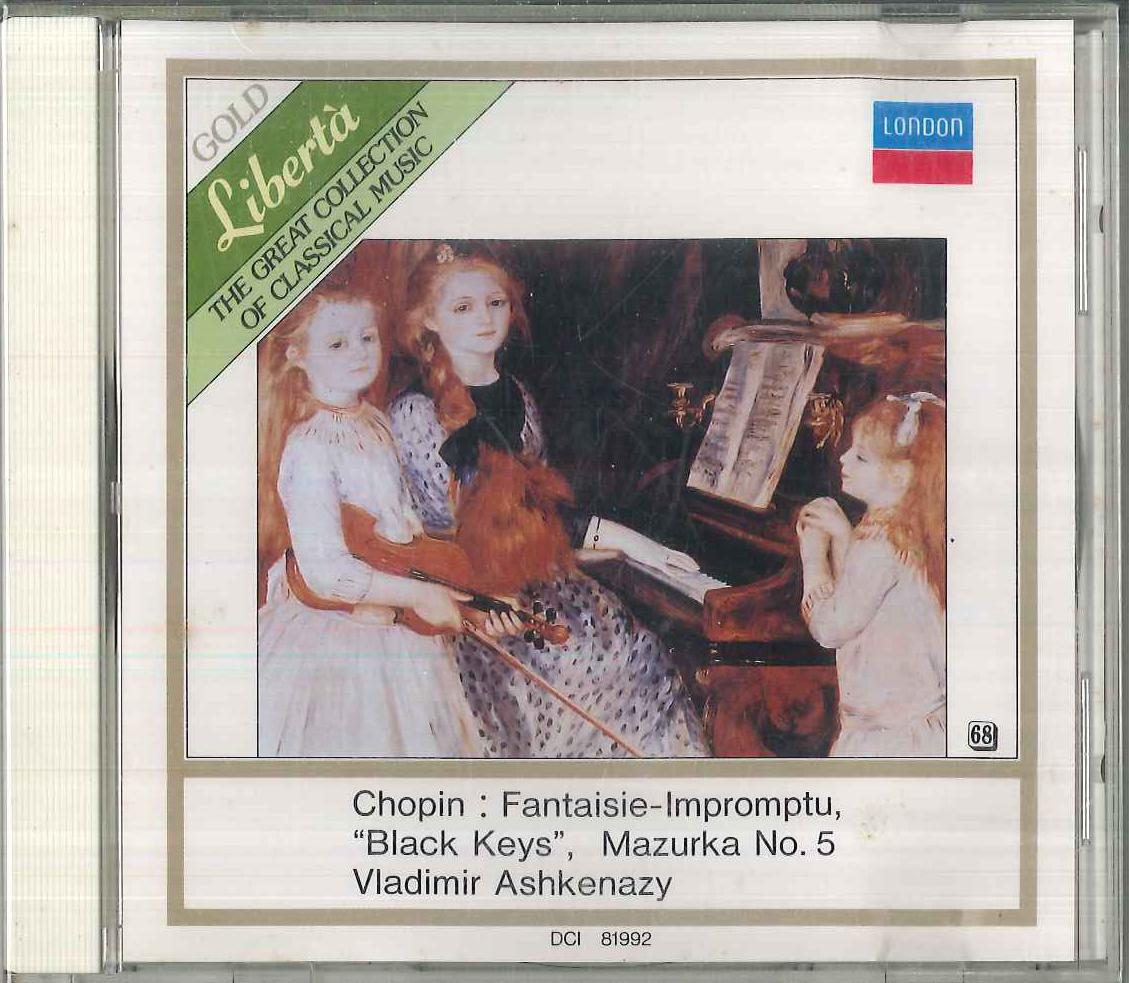 

CD - Famous Songs/ Fantasy Impromptu, He DCI81992 LONDON Japan Classical Used