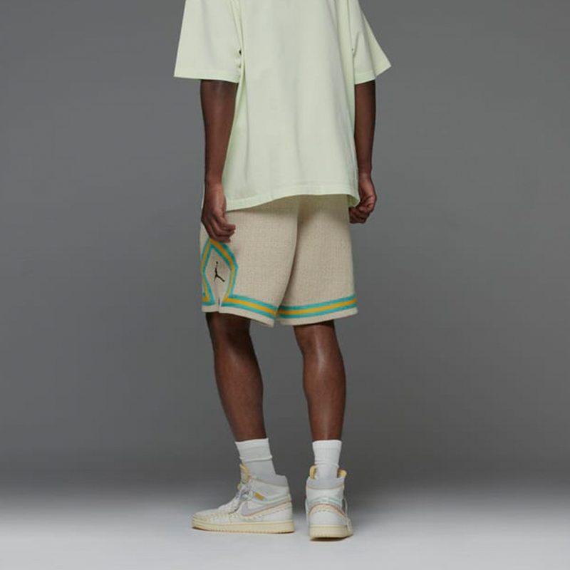 Jordan X UNION X Bephies Beauty Supply Diamond Shorts Asia Sizing Baroque Brown/Washed Teal FD4243-237