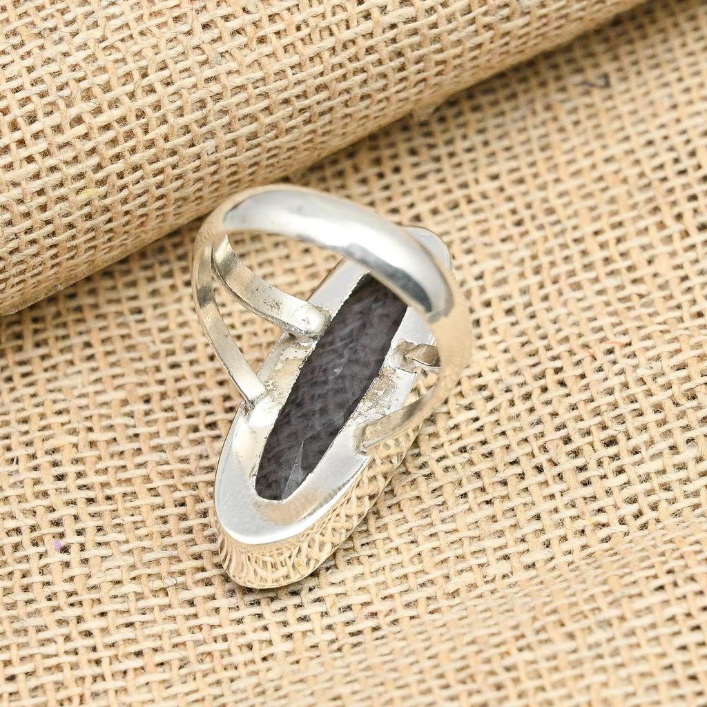 Iolite Gemstone Handmade 925 Sterling Silver Jewelry Lovely Ring For Her