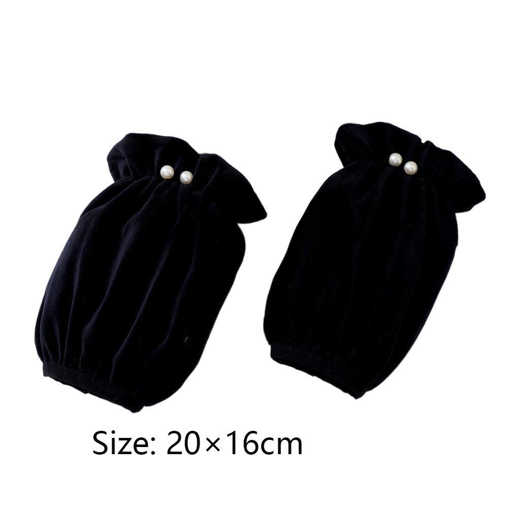 Fashion Anti-fouling Sleeve Cover Solid Color Anti Dirt Hand Sleeves Dirty Resistant Elastic Band Sleeve Protector Winter