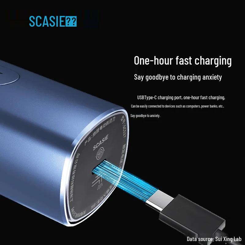 FLYCO FT7105 Sonic Electric Toothbrush & SCASIE SC513 Electric Shaver Combo Set